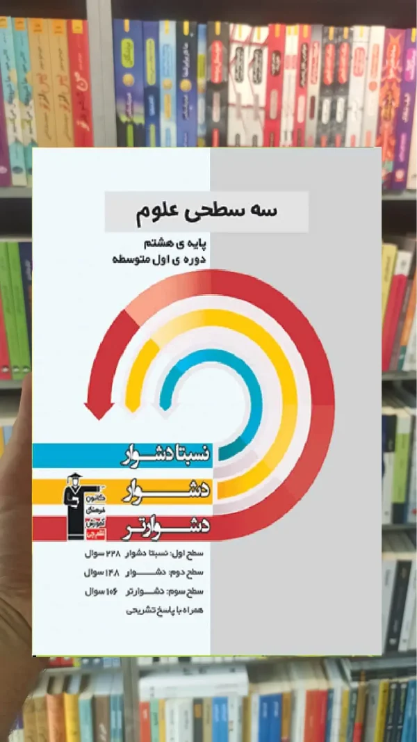سه سطحی علوم هشتم قلم چی