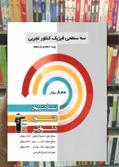 سه سطحی فیزیک پایه کنکور تجربی قلم چی