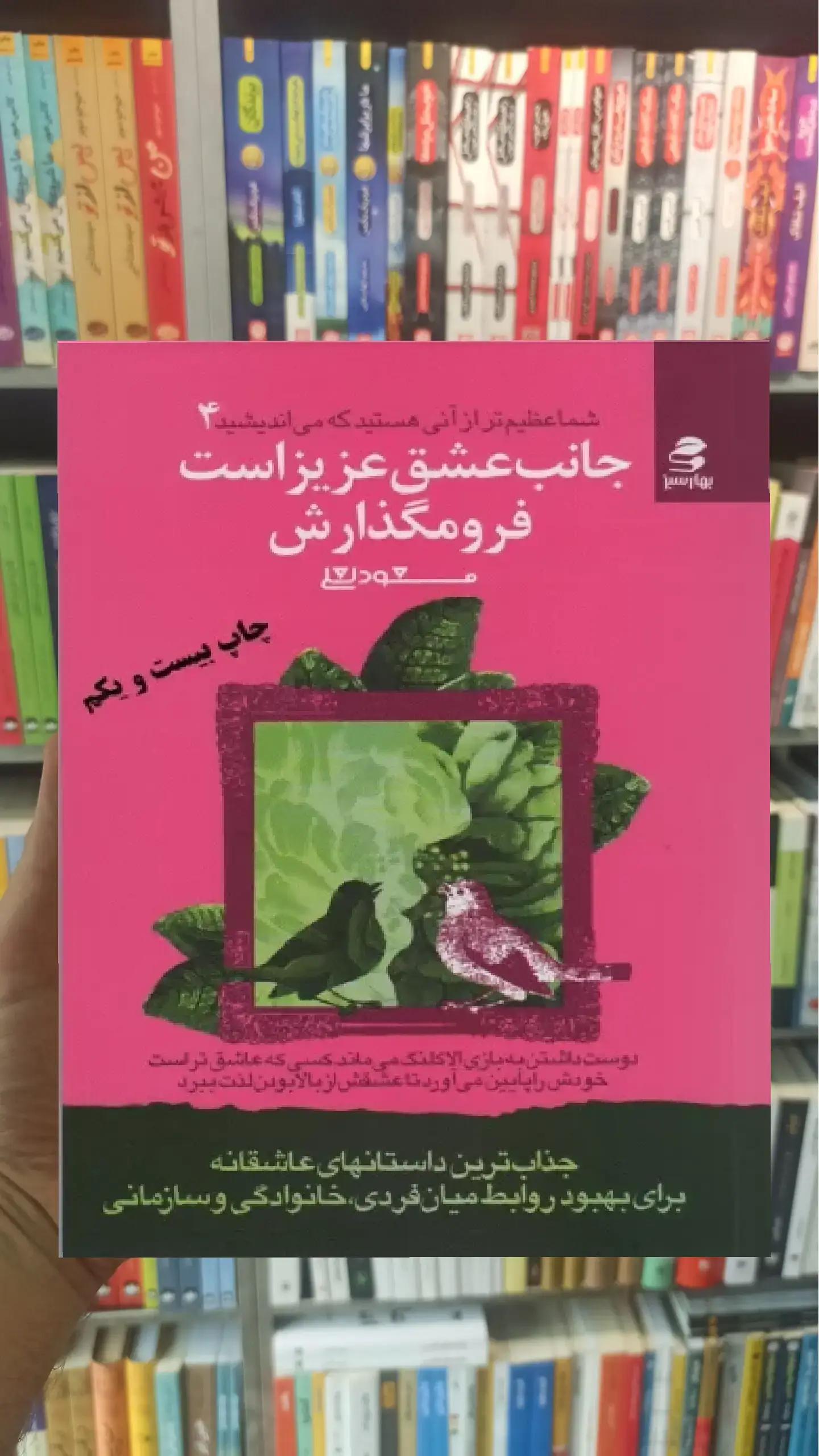 جانب عشق عزیز است فرو مگذارش بهار سبز